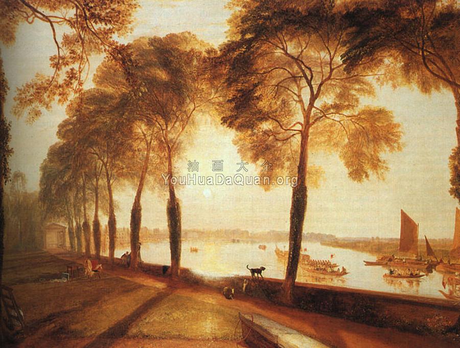 Mortlake Terrace - 约瑟夫·玛罗德·威廉·透纳
